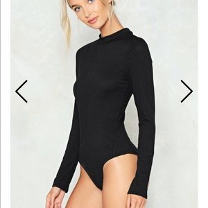 Nasty gal black bodysuit